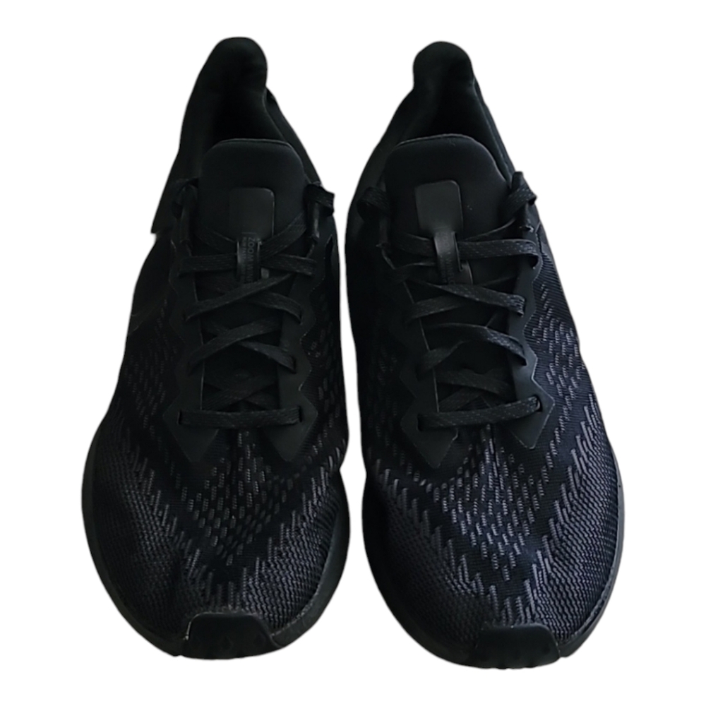 Nike Sneakers Zoom Winflo 6 mens sz10 black running textile upper lightweight